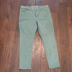 Women's Green Jeans